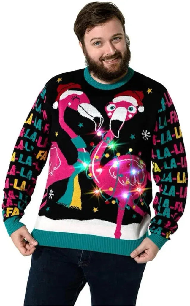 Suéter Navideño LED Unisex Talla M