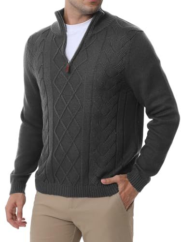 Jersey de Hombre de Cuello Alto Cremallera Talla XL