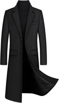 Abrigo Invierno Hombre Slim Fit XL Negro