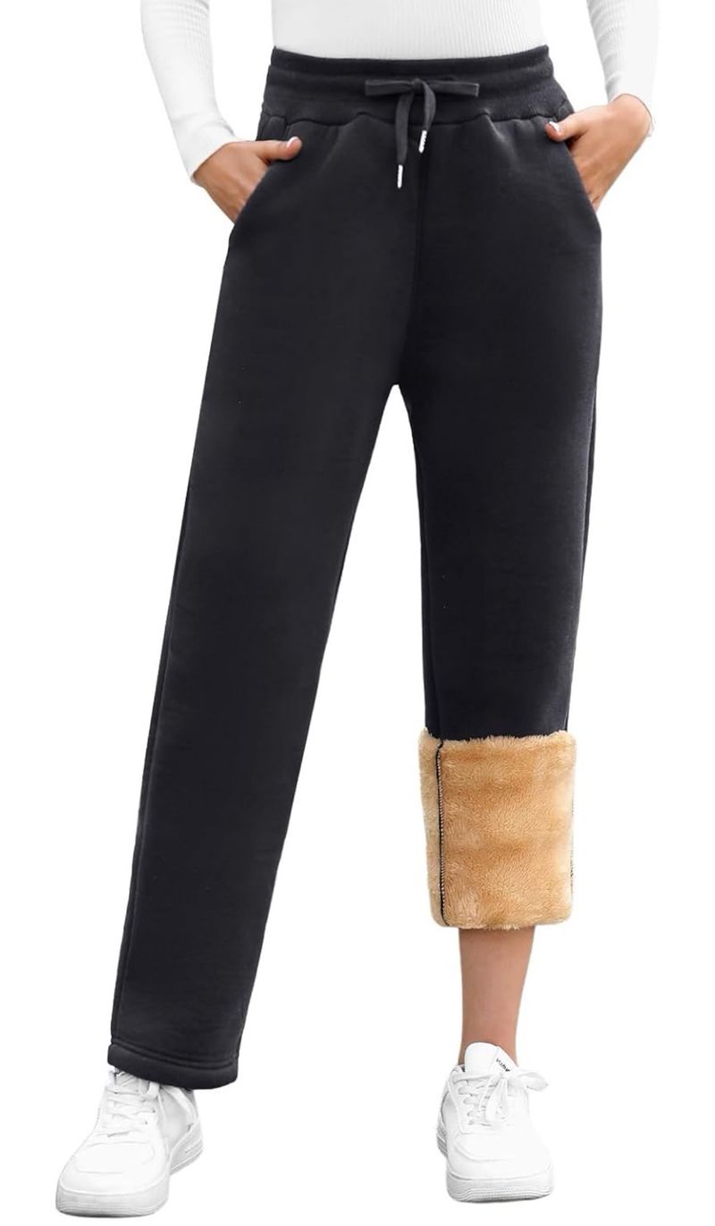 Pantalones Térmicos para Mujer con Forro Polar