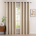 Cortinas Opacas Beige 2*140x225cm