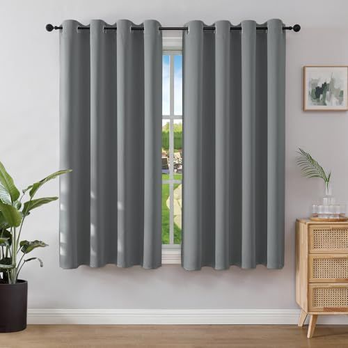 Cortinas Opacas Joydeco 2*117*137cm