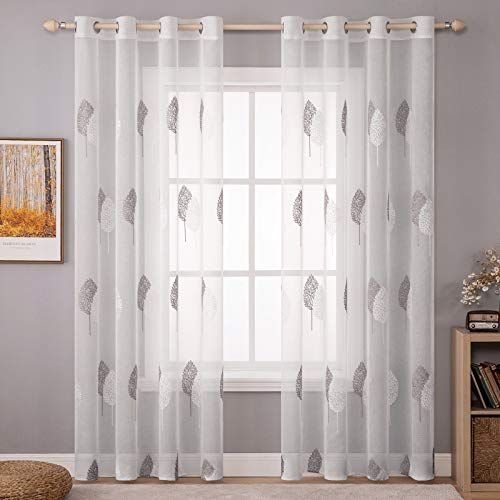 Cortinas Bordadas MIULEE