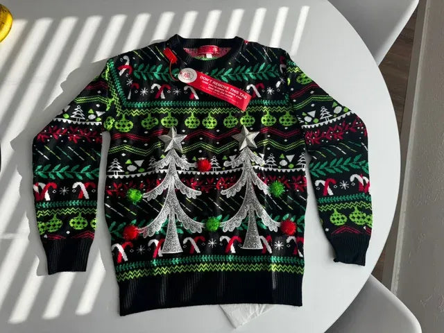 Suéter Unisex festivo Navideño Talla M