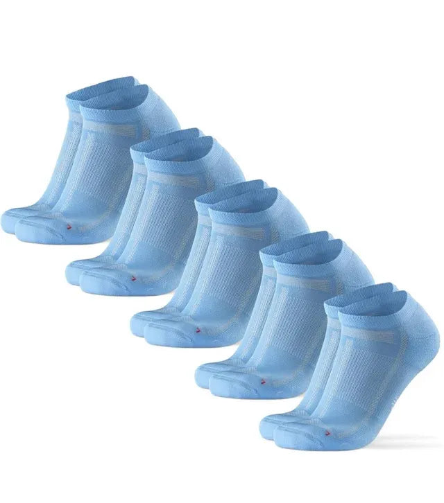 Calcetines Cortos de Running - 5 Pack 43-47 Azul
