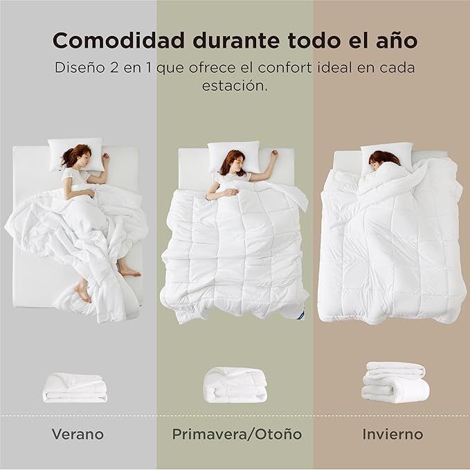Edredón Bedsure 4 Estaciones 135*200cm