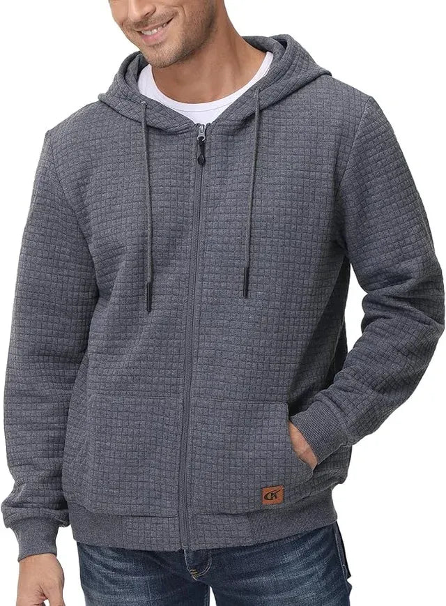 Sudadera con capucha Tyhengta gris Talla L