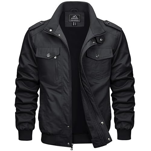 Chaqueta Cargo Hombre 3XL Negro