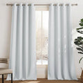 Cortinas PONY DANCE 2*140*350cm Gris Claro