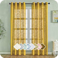 Cortinas Amarillo Mostaza 140*245