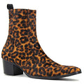 Botines Chelsea de Leopardo talla 43