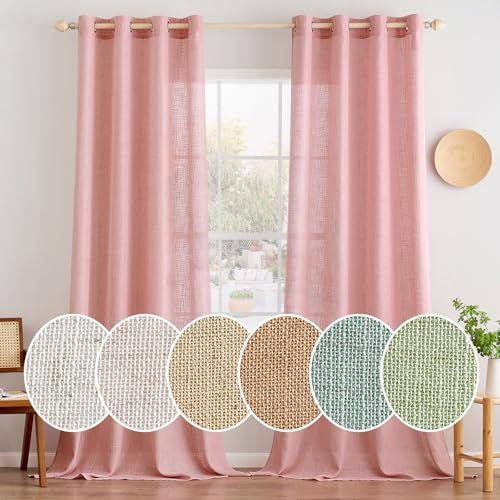 Cortinas Lino Translúcidas