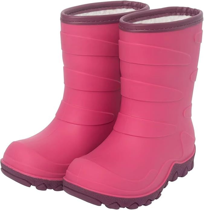 Botas de agua rosas talla 27