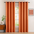 Cortinas MIULEE Naranjas