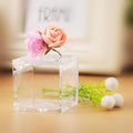 50 Cajas Plexiglás Transparentes 5x5cm