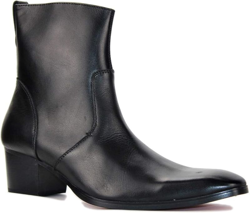 Botas hombre moto COWSDELLA Cuero T.42,5