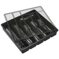 2*Organizador Cubiertos con Tapa 6 Compartimentos