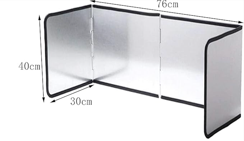 Protector Antisalpicaduras 40x76x30cm
