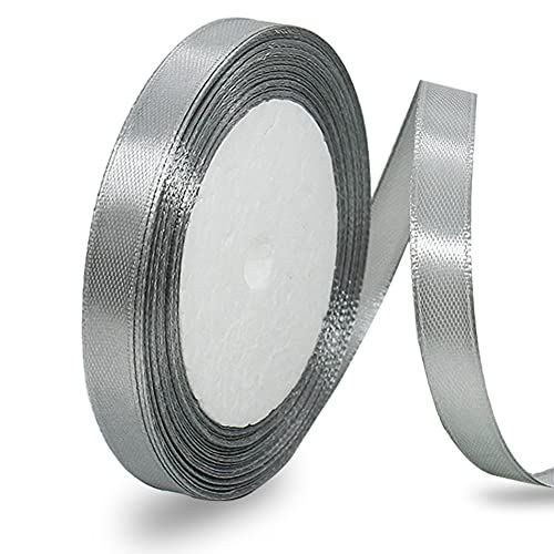 Cinta de raso Gris 10mm