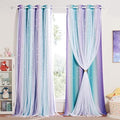 Cortinas Dobles Aislantes con Estrellas Huecas
