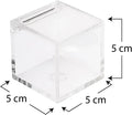 10 Cajas Plexiglás 5x5x5cm