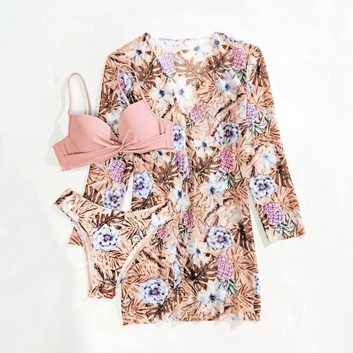 Bikini Blusa Bufanda Mujer Talla M