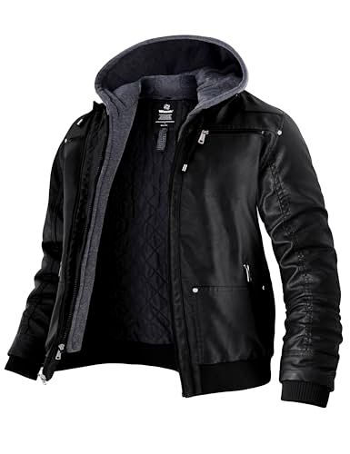 Chaqueta de Piel Sintética Talla L