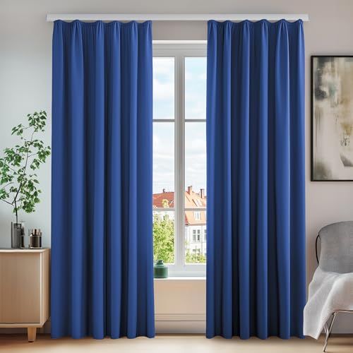 Cortinas Opacas Deconovo - Juego de 2 140x245cm