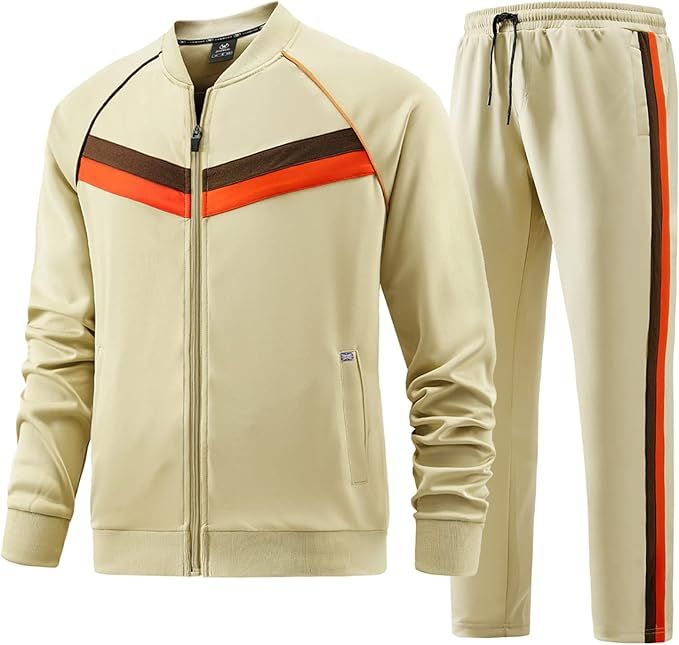 Conjunto Deportivo Hombre Beige Talla L
