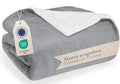 Manta Reversible Sherpa 150x200cm Gris