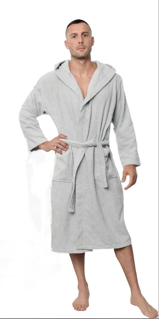 Albornoz Hombre Capucha Talla XL
