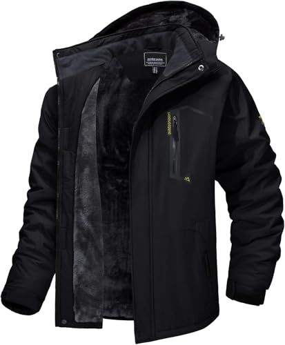 Chaqueta Impermeable Hombre Multibolsillos Talla M