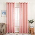 Cortinas Translucidas Rosa