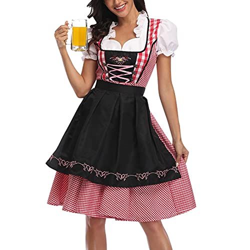 Disfraz Dirndl Corto para Oktoberfest Talla M