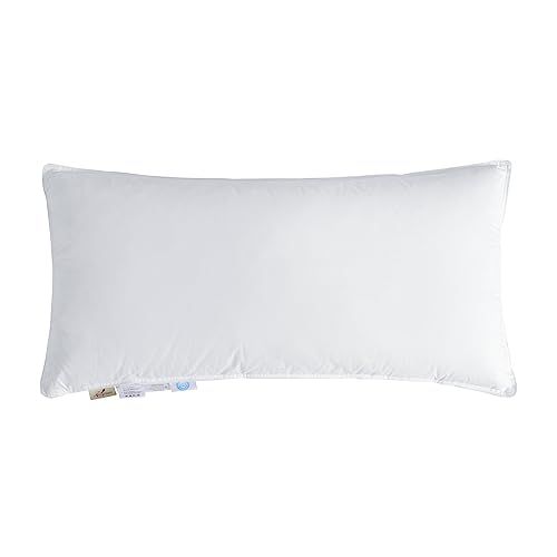 Almohada de Plumón 40x80 cm, Relleno Suave 550g