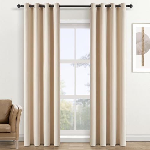 Cortinas Opacas Térmicas 2 paneles 140*245cm