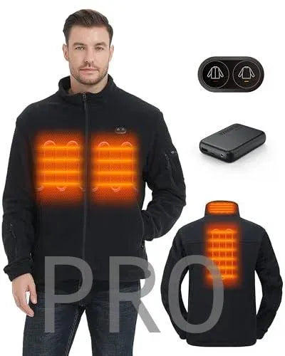 Chaqueta polar calefactable hombre Talla M