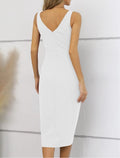 Vestido midi elegante Talla M
