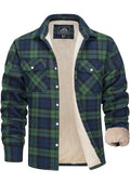 Chaqueta de Invierno a Cuadros para Hombre Talla M