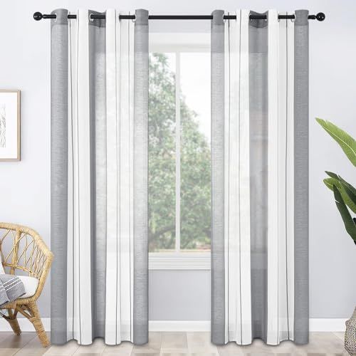 Cortinas Translucidas Modernas 2*140*215