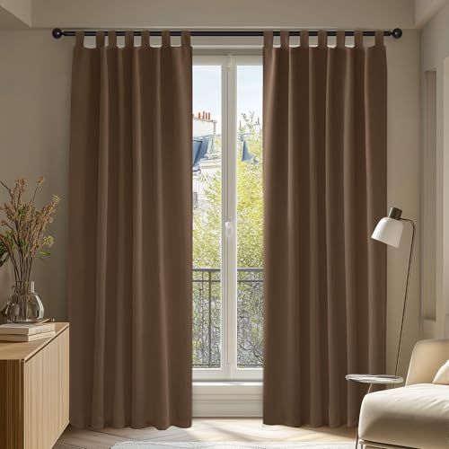 Cortinas Opacas Marrón