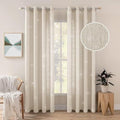 Cortinas Translucidas Beige