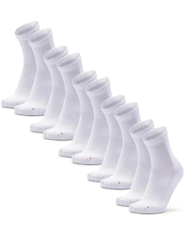 5 Calcetines Deportivos de Media Caña Talla 39/42