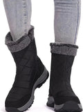 Botas de invierno Tlola mujer negras y grises T.36