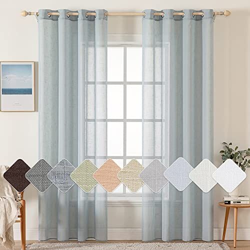 Cortinas Translucidas Lino