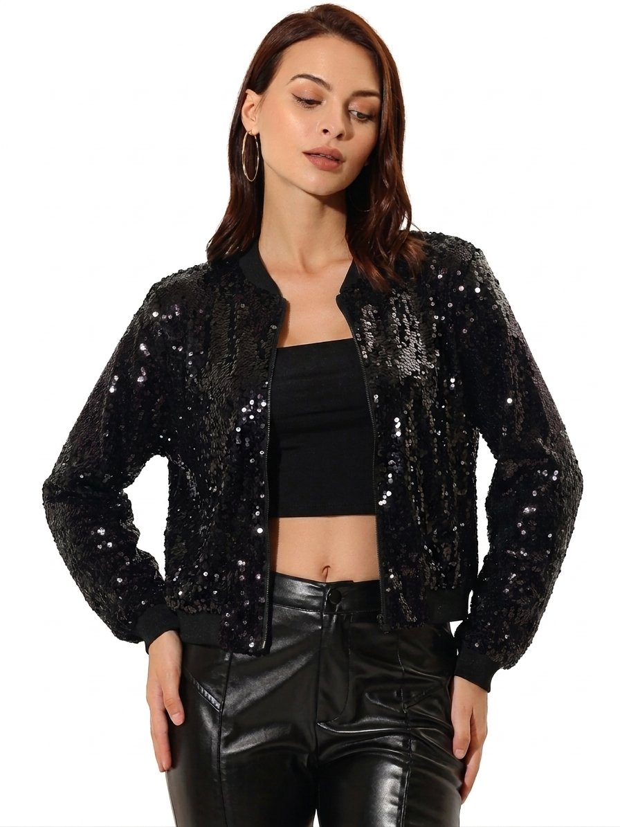 Chaqueta Lentejuelas Talla L