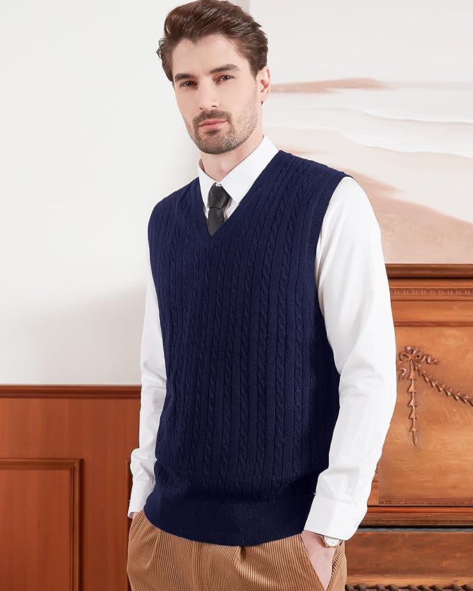 Chaleco de Suéter Kallspin Hombres 4XL