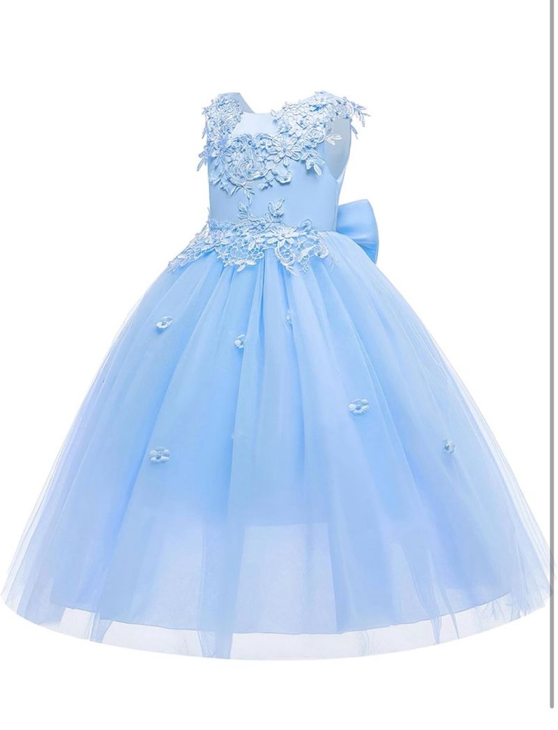 Traje de Baile Brillante para Niñas de 10-11 Años