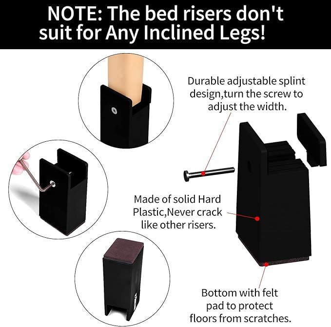 Elevadores de Muebles 10cm