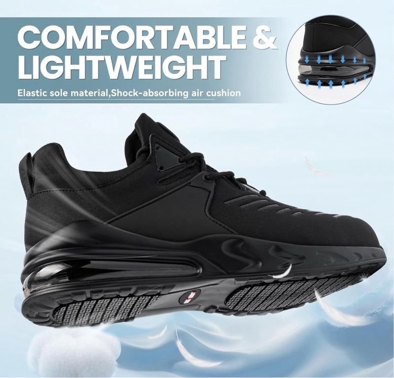 Zapatos de Seguridad LARNMERN Talla 42